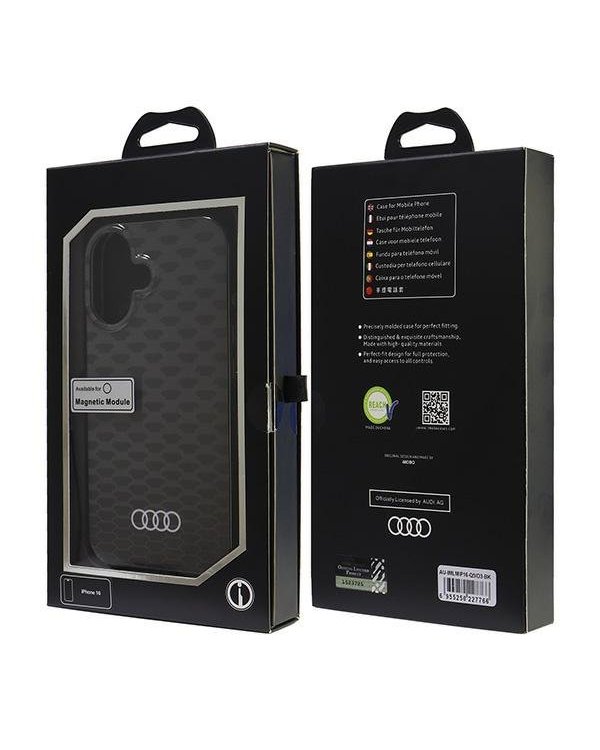 Audi IML Stitching Pattern MagSafe Защитный Чехол для Apple iPhone 16
