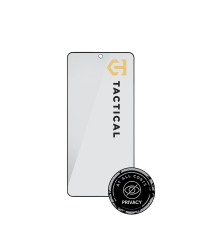 Tactical Glass Shield Privacy Stealth 5D Защитное стекло для Samsung Galaxy S25 Edge / чёрный