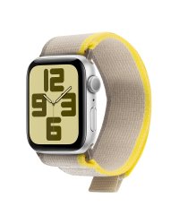 OBAL:ME Textile Strap Ремешок для часов Apple Watch 42-49mm M-L / бежевый/жёлтый