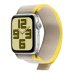 OBAL:ME Textile Strap Ремешок для часов Apple Watch 42-49mm M-L / бежевый/жёлтый