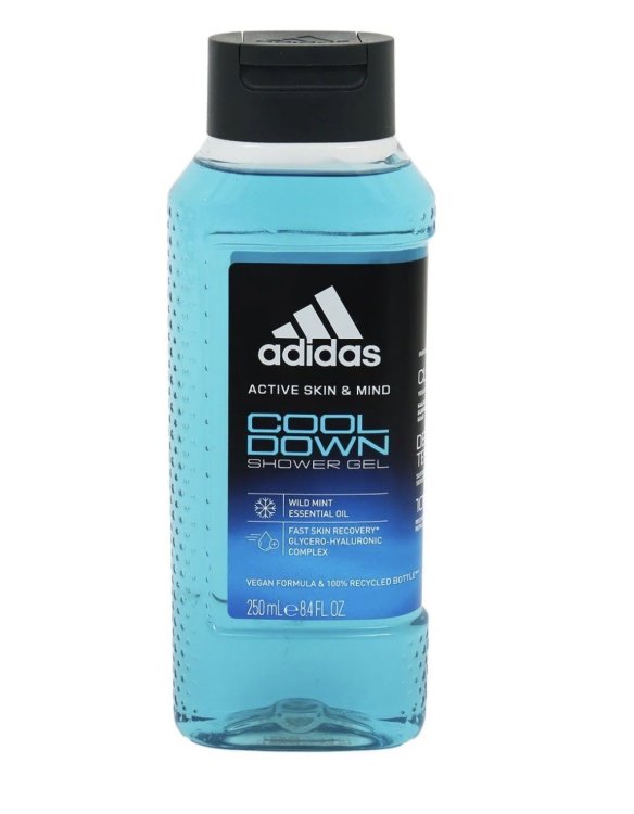 Adidas Active Skin & Mind Cool Down Гель Для Душа 250ml