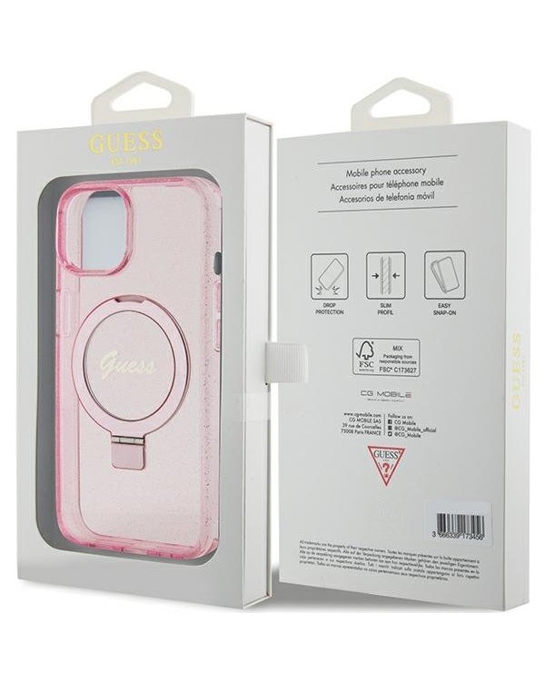 Guess GUHMP15MHRSGSP Чехол для Apple iPhone 15 Plus / 14 Plus