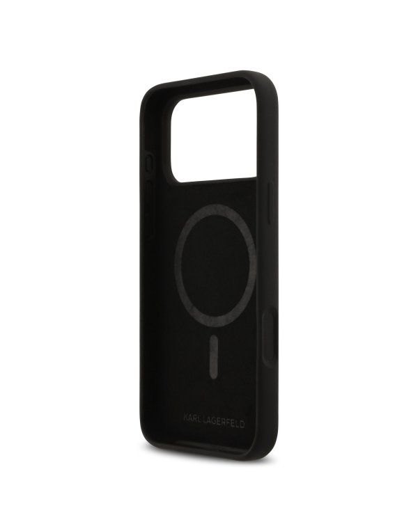 Karl Lagerfeld Ringstand Karl and Choupette MagSafe Case Чехол для Apple iPhone 17 Pro Max