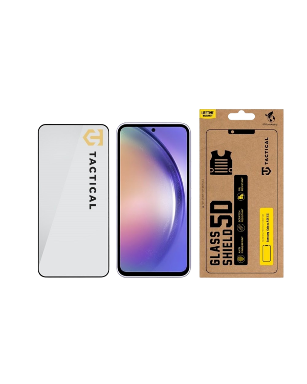 Tactical Glass Shield 5D Защитное стекло для Samsung Galaxy A36/A56 / чёрный