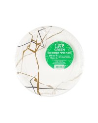 Go Green Бумажные Tарелки 18см 10шт
