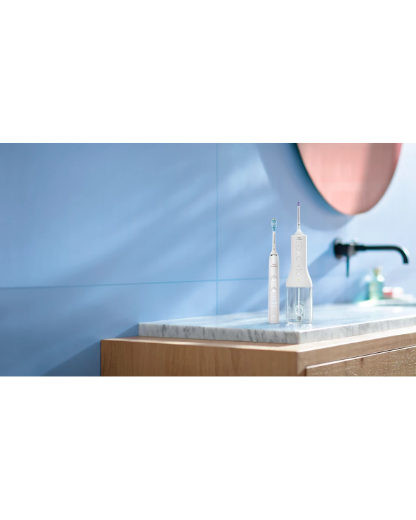 Philips Sonicare Cordless Power Flosser DiamondClean 9000 Набор из электрической зубной щетки и ирригатора