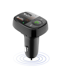 Devia Smart Автомобильный FM Трансмиттер Bluetooth / MP3 / MicroSD / 2x USB QC 3.0 + 1,5A / LED