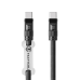 Tactical Wire Snake USB-C Ремешок на шею для телефонов 1.2m / чёрный