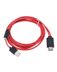 RoGer 4K 30Hz Ultra HD microUSB to HDMI 2m Кабель