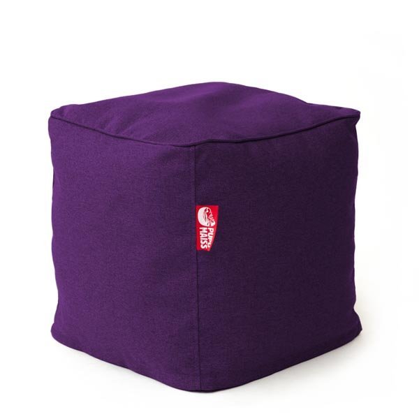 Mocco Pupu Maiss Пуф CUBE COZY 40x40x40 см из мебельная ткань фиолетовый