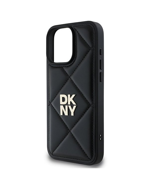 DKNY Quilted Stack Logo Защитный Чехол для Apple iPhone 16 Pro
