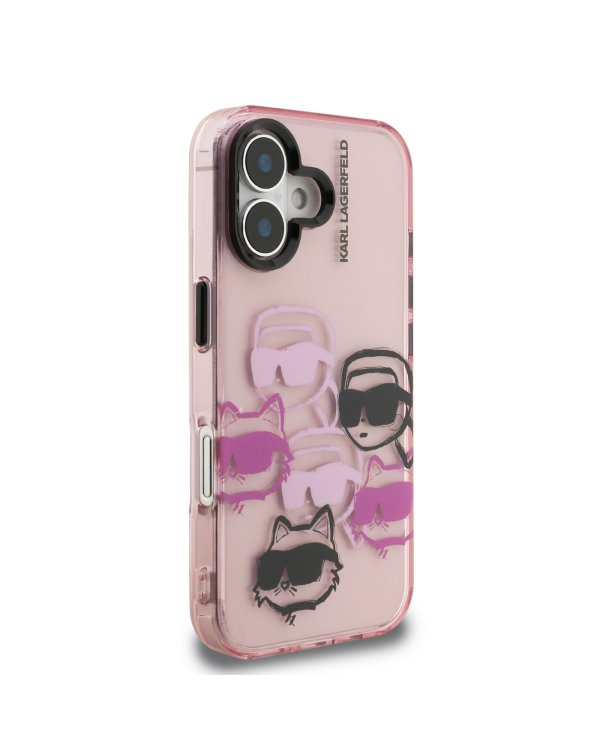 Karl Lagerfeld IML Multi K&CH Heads Case Чехол для Apple iPhone 16