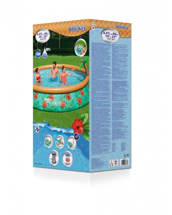 Bestway 57416 бассейн 457 x 84cm
