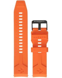 Garett V 22mm Яркий Оранжевый Силиконовый Ремешок