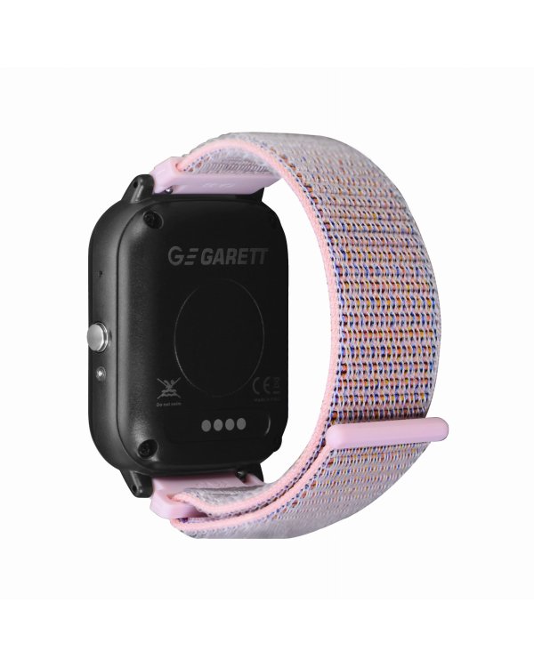 Garett Smartwatch Kids Tech 4G Pink velcro Умные часы