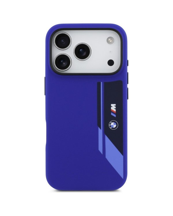 BMW M Silicon Vertical Logo MagSafe Case Защитный Чехол для Apple iPhone 17 Pro