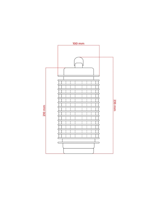 Lumio Лампа от комаров 1.2 Вт / 230В