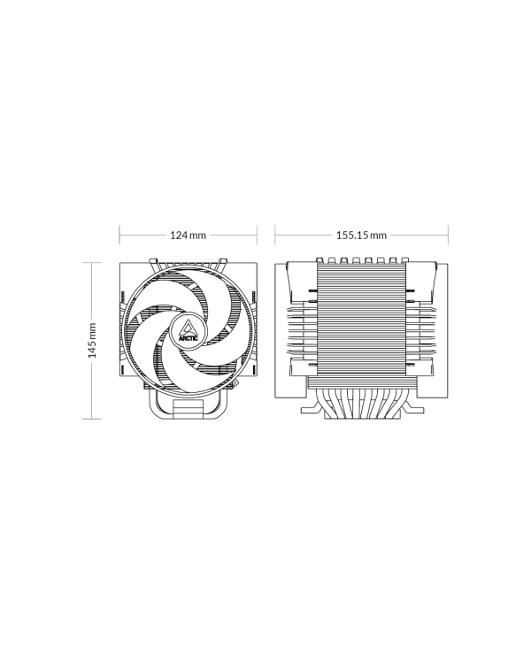 Arctic Freezer 4U-M Rev. 2 CPU Кулер