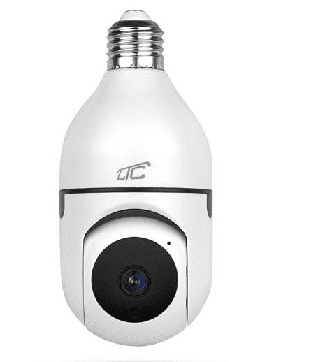 LTC LXKAM34 IP Камера E27 / PTZ / 3Mpix / 230V