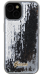 Guess HC Sequin Script Metal Case Защитный Чехол для Apple iPhone 15 Pro