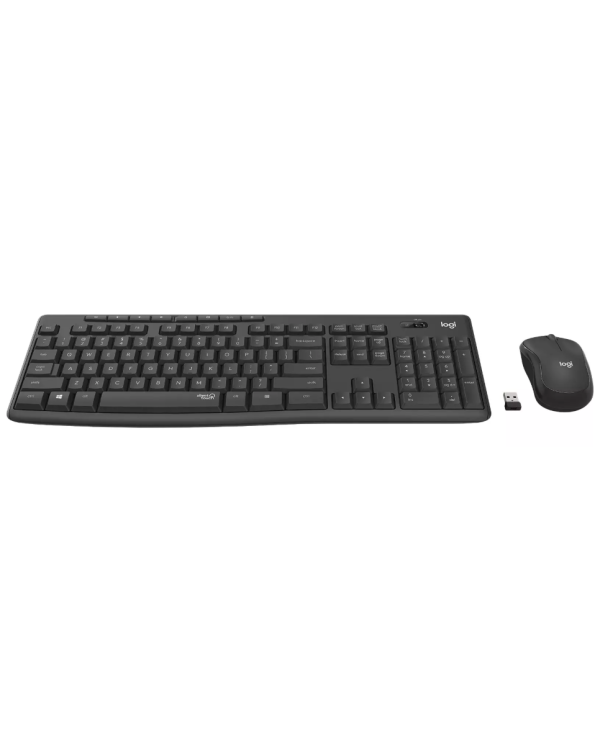 Logitech MK295 Silent Беспроводной Комбинированный Набор Клавиатура и Мышь QWERTY