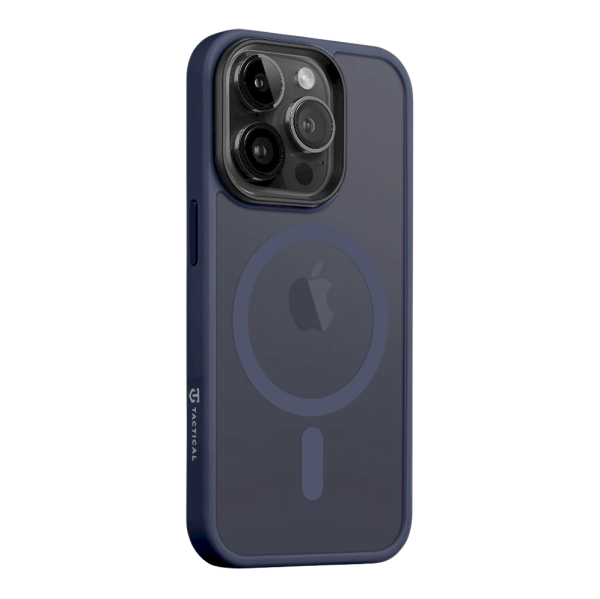 Обложка книги «Tactical MagForce Hyperstealth Cover Защитный чехол для iPhone 14 Pro / тёмно-синий»