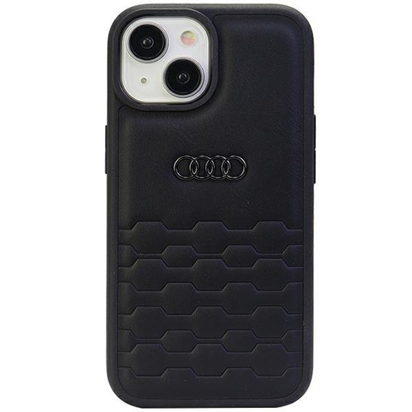 Audi GT Synthetic Leather Back Case Защитный Чехол для Apple iPhone 15 Plus Audi GT Synthetic Leather Back Case Защитный Чехол для Apple iPhone 15 Plus