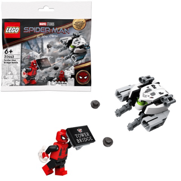 Обложка книги «LEGO 30443 Super Heroes Spider-Man Bridge Battle Конструктор»