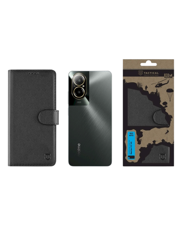 Tactical Field Notes Защитный чехол для Realme C67 4G / чёрный