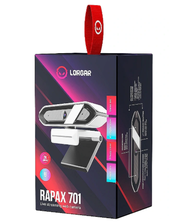 Lorgar Rapax 701 Webcam 2K