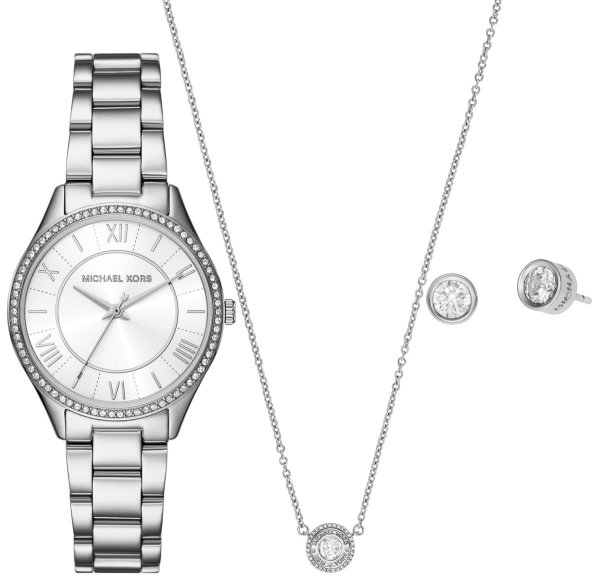 Обложка книги «Michael Kors Lauryn MK4851SET Женский Набор: Часы, Серьги и Ожерелье»