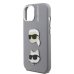 Karl Lagerfeld Grained PU K&CH Heads Case Чехол для Apple iPhone 15