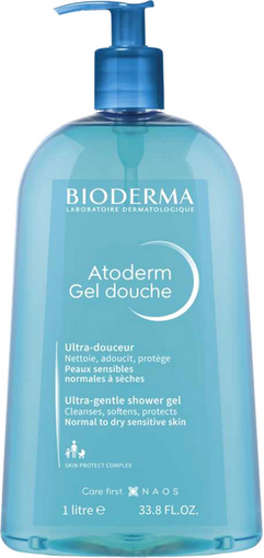 Bioderma Atoderm Gel Douche Мягкий гель для душа 1000 ml
