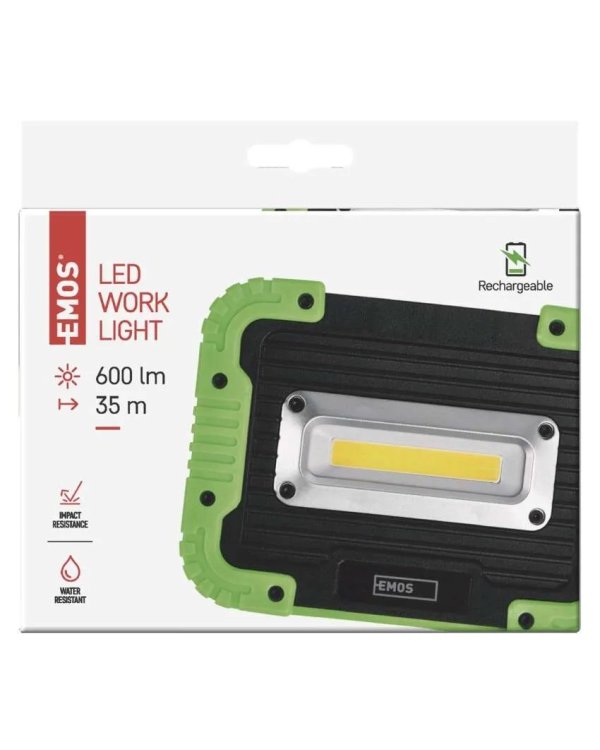 Emos P4534 LED Заряжаемый фонарь 3000 mAh IP44