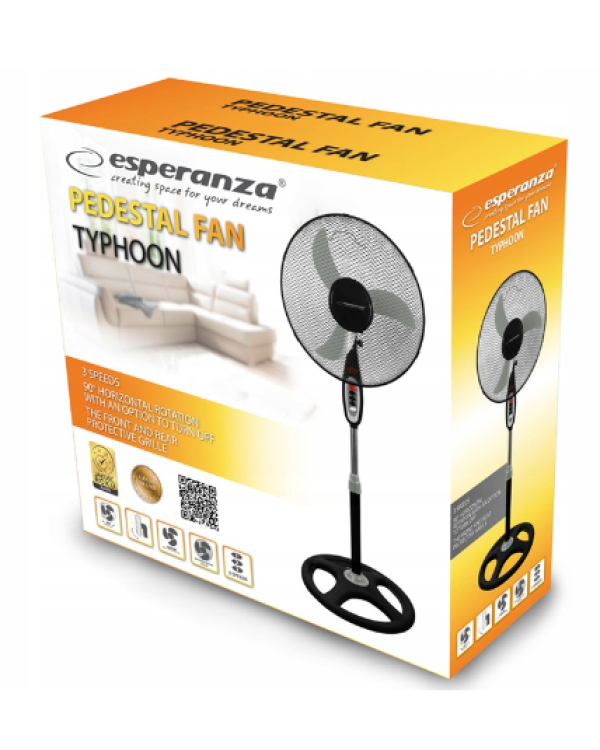 Esperanza EHF002KE Напольный Bентилятор 50W / 40cm