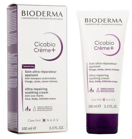 Bioderma Cicabio Cream+ Ультравосстанавливающий успокаивающий крем 100 ml
