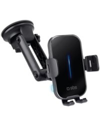 SBS Универсальный держатель для телефона 7" с беспроводным зарядным устройством 15W