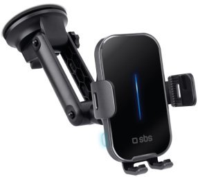 SBS Универсальный держатель для телефона 7" с беспроводным зарядным устройством 15W