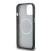 Karl Lagerfeld IML K&CH Heads Repeated Logo MagSafe Case Защитный чехол для iPhone 15 / чёрный