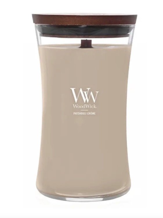 Woodwick Patchouli Créme Ароматическая Свеча 609,5g Woodwick Patchouli Créme Ароматическая Свеча 609,5g