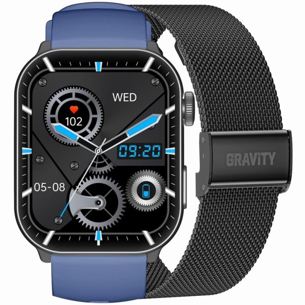 Gravity GT28-3 Умные часы 22mm Navy Blue