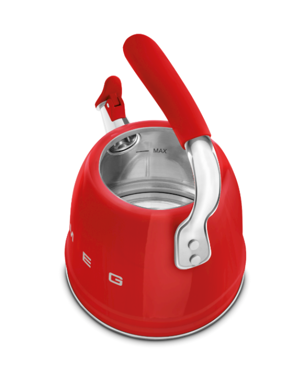 Smeg WKF01RD Чайник для плиты 50´Style 2.3L Red