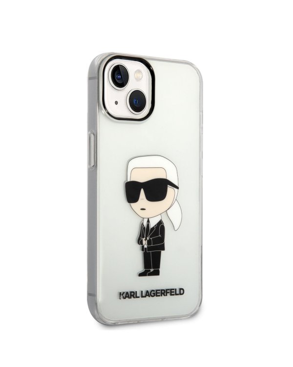 Дополнительное изображение книги «Karl Lagerfeld IML Ikonik NFT Case Защитный чехол для iPhone 14 Plus / прозрачный»