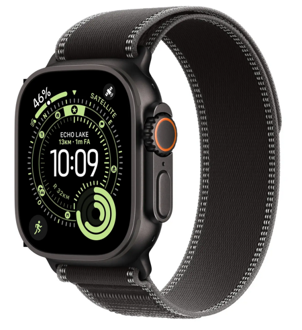 Apple Watch Ultra 3 Умные часы 49 mm / Black Titanium / Black Trail Loop S/M