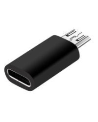Mocco Универсальный Адаптер Type-C к Micro USB Подключение Black
