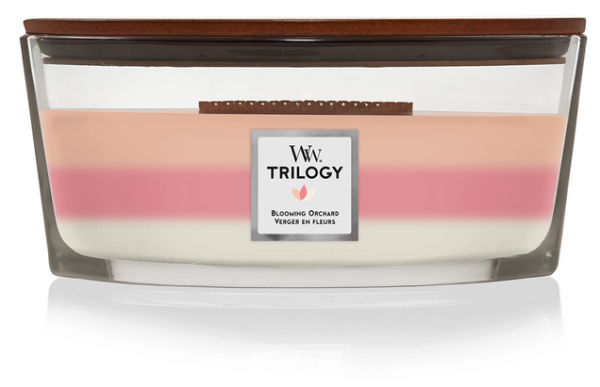 Woodwick Trilogy Blooming Orchard Свеча 453,6 g