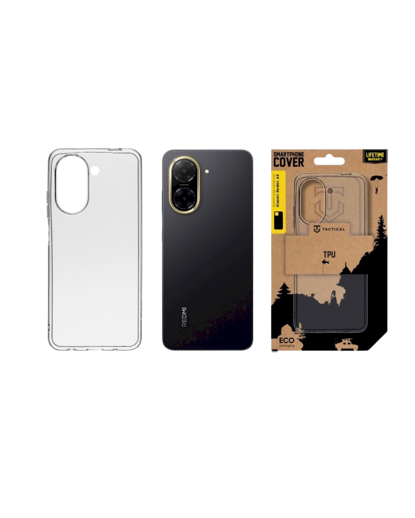 Tactical TPU Cover Защитный чехол для Xiaomi Redmi A5 4G / прозрачный