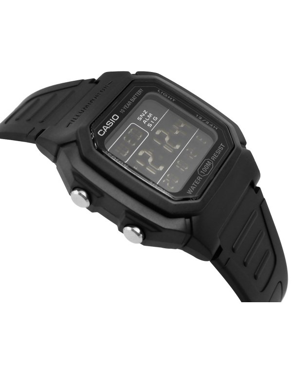 Casio W-800H-1BVES Мужские часы