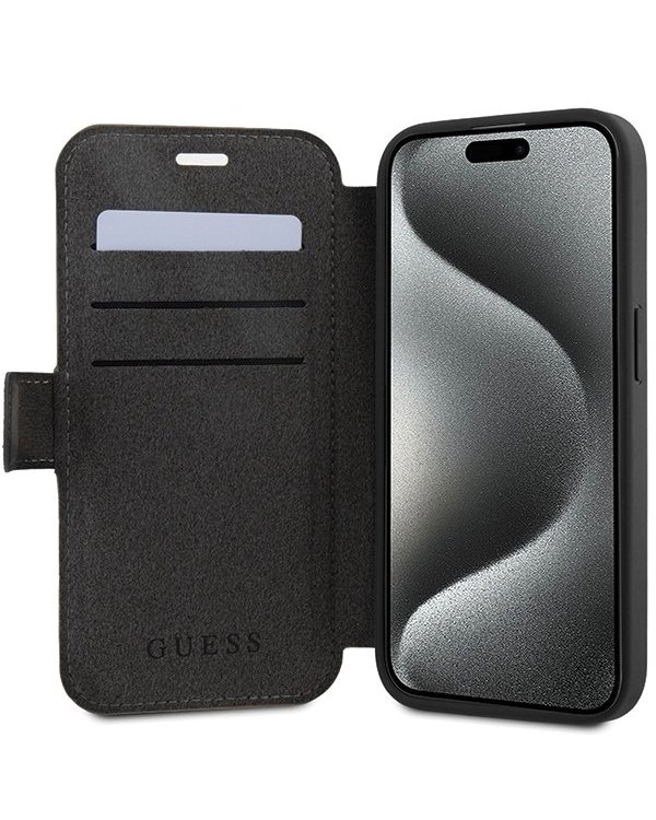 Guess GUBKP15X4GMGGR Чехол-книжка для Apple iPhone 15 Pro Max