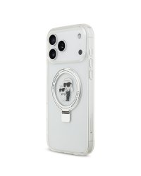 Karl Lagerfeld Ringstand Karl and Choupette MagSafe Case Чехол для Apple iPhone 17 Pro Max